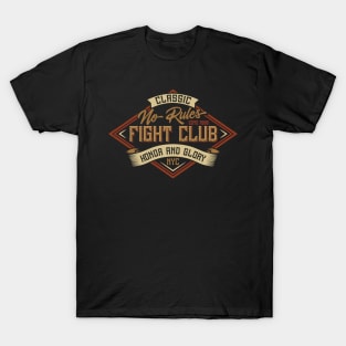 No Rules Fight Club NYC T-Shirt